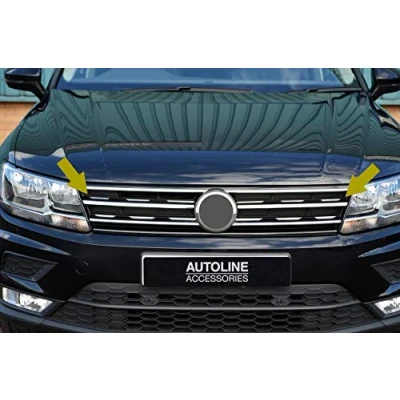 Immagine di Griglia cromata per Tiguan (dal 2016 in poi)