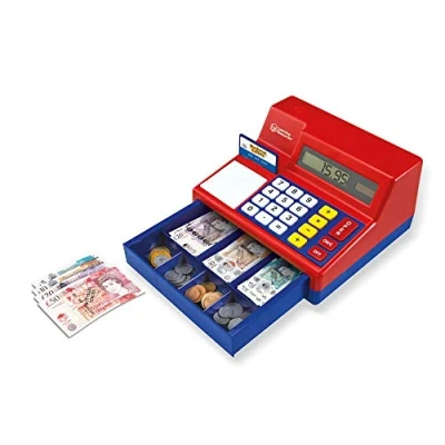 Immagine di Learning Resources Registratore di cassa con sterline finte Pretend &amp; Play