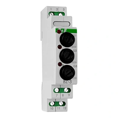 Immagine di F&amp;F Modulo fusibile 3 fasi automatico protezione BZ