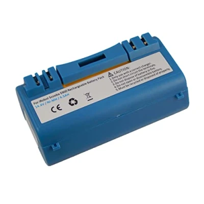 Immagine di vhbw batteria compatibile con iRobot Scooba 330, 340, 390, 5800, 350, 380, 385, 5832, 5806, 34001 home cleaner blu (4500mAh, 14,4V, NiMH)