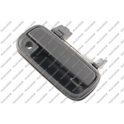 Immagine di PRASCO TY8148001 Maniglia Apriporta Esterno, anteriore Dx con foro per chiave nero
