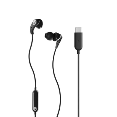 Immagine di Skullcandy Set USB C Auricolari In Ear con Cavo e Microfono, Compatibili Android Computer Nero