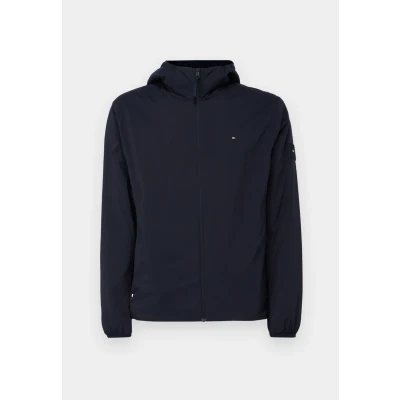 Immagine di Tommy Hilfiger Packable Hooded Jacket Giacca da mezza stagione, Uomo, Taglia: Medium, Desert sky