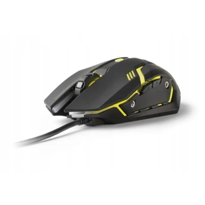 Immagine di Snakebyte Mouse da gioco per PC (Cablato), Mouse, Giallo