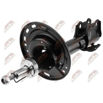 Immagine di NTY A TY 032 Ammortizzatore Assale anteriore Sx pressione del gas doppio tubo tipo McPherson Spina superiore, Collare inferiore