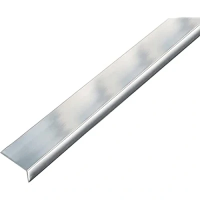Immagine di Alberts 488581 Profilo angolare, autoadesivo, alluminio, design cromo, 1000 x 15 10 mm