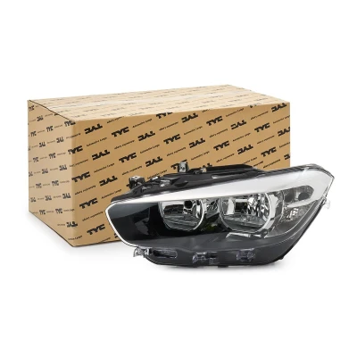 Immagine di TYC 20 17068 06 2 Fari Sx H7/H7, LED con luce guida diurna per veicolo circolazione Dx LED, motore elettrico BMW: 1 Hatchback