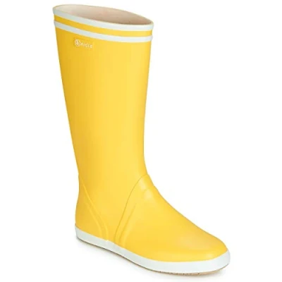 Immagine di Aigle Goeland, Stivali di Gomma, Uomo, Giallo (Jaune Blanc), 43 EU