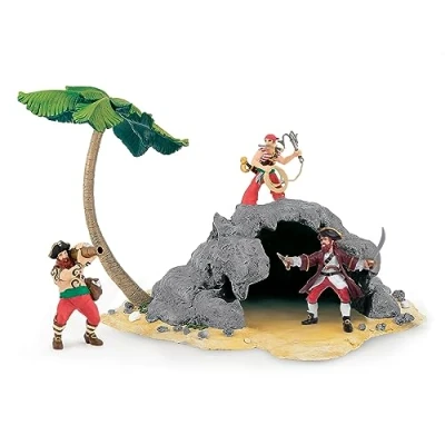 Immagine di Papo L&#039;ambiente dei pirati e corsari dell&#039;isola, 60252, multicolore [Personaggi non inclusi, venduti separatamente]