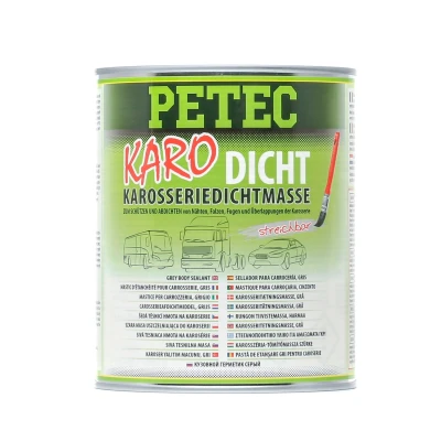 Immagine di PETEC 94130 Sigillante per carrozzeria grigio Lattina 1 5 elastico, indurente, verniciabile