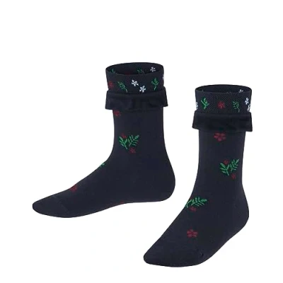 Immagine di Falke Country Flower Everyday Casual Calze Midnight per bambini, Taglia: 23/26,