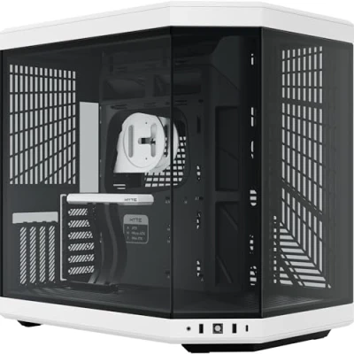 Immagine di Hyte Y70 Mid Tower Case Bianco (E ATX/ATX/M ATX/M ITX)