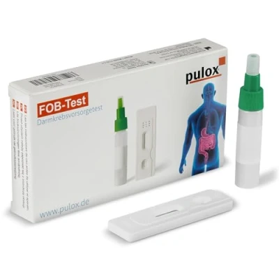 Immagine di Pulox FOB Test rapido per lo screening del cancro colorettale Autodiagnosi la diagnosi precoce Set completo