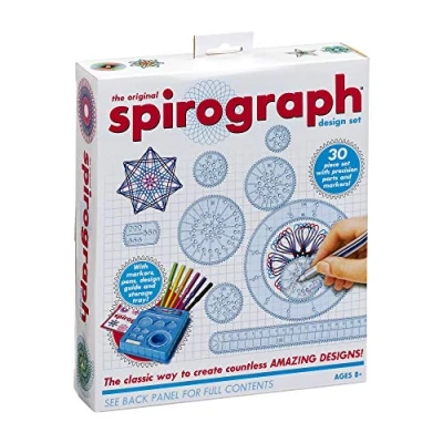 Immagine di Grandi Giochi Spirograph Set Design Boxed con 30 Accessori per disegnare CLC03111, Colore, CLC03122