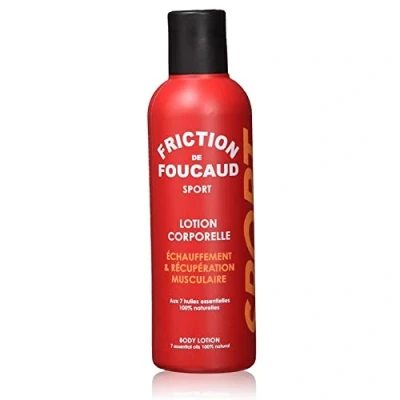 Immagine di FRICTION DE FOUCAUD Flacone di Plastica 200 ml Marchio Francese dal 1946 Concentrato oli essenziali Tono muscolare, Freschezza &amp; Benessere.