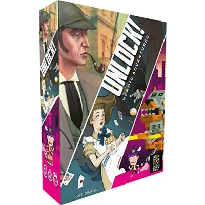 Immagine di Unlock! Heroic adventure Asmodee Gioco da tavolo Escape game cooperativo Lingua Francese