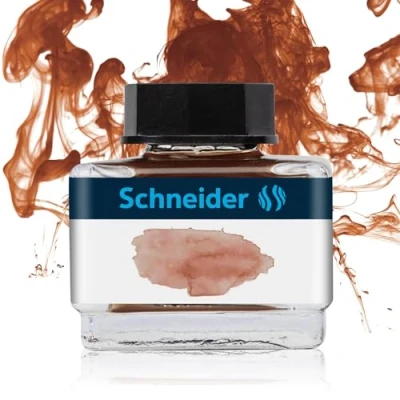 Immagine di Schneider Barattolo per inchiostro, 15 ml, colore: Cognac