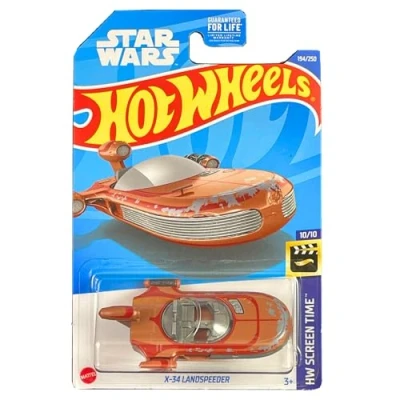 Immagine di Hot Wheels X 34 Landspeeder Star Wars HW Screen Time 2/10 2021 (12/250) Short Card
