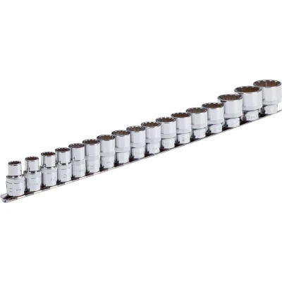 Immagine di Vigor Kit inserti a bussola 1/2 (12.5 mm) 17 parti V1898