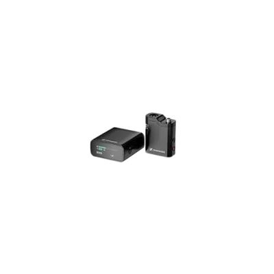 Immagine di Sennheiser PROFILE WIRELESS 1 Channel All In One 2.4 GHz clip on &amp; Handheld Microphone System Include ricevitore, microfono e astuccio per il trasporto (700278)