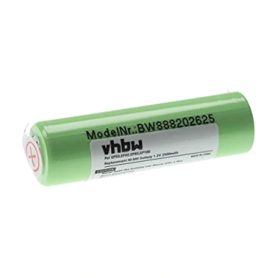 Immagine di vhbw batteria compatibile con Braun EP100, EP50, EP60, EP80, Exact Power rasoio elettrico (2500mAh, 1,2V, NiMH)