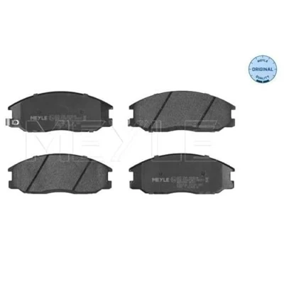 Immagine di MEYLE 025 235 6916/W Kit pastiglie freno ORIGINAL Quality Assale anteriore con segnalatore acustico usura lamierino anticigolío