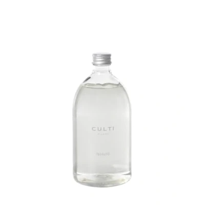 Immagine di Ricarica per diffusore a midollino Capienza 500ml CULTI MILANO Fragranza TESSUTO, alle foglie di cassis e musk Durata 6 mesi Metratura 30 mq