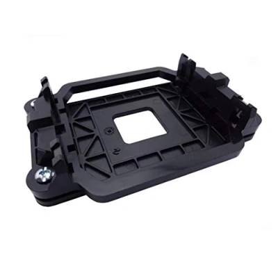 Immagine di EC360® Bracket AMD AM2/AM3 Modulo di ritenzione scheda madre, piastra posteriore, per prese CPU AM2+ AM3+ FM1 FM2 940 (nero)