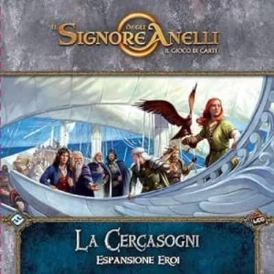 Immagine di Asmodee Il Signore degli Anelli, Gioco di Carte: La Cercasogni, Espansione Eroi, 1 4 Giocatori, 14+ Anni, Edizione in Italiano
