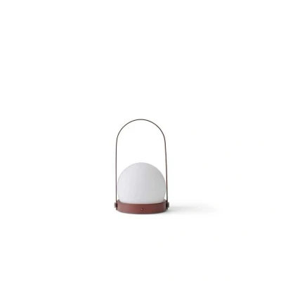 Immagine di Audo Copenhagen Carrie lampada LED deco con accu IP44, rosso