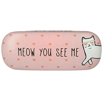 Immagine di Sass and Belle Cutie Cat Meow you see me custodia per occhiali