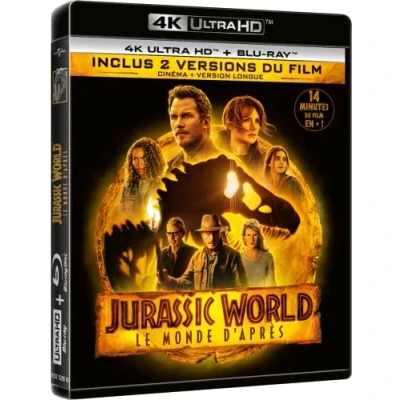 Immagine di JURASSIC WORLD : LE MONDE D&#039;APRES COMBO UHD 4K + BD