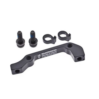 Immagine di Shimano SM MA F180P/S, Adattatore per Freno a Disco, 180 mm, Nero