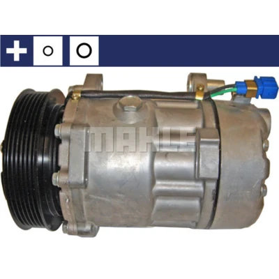 Immagine di MAHLE ORIGINAL ACP 1017 000S Compressore Aria Condizionata SD7V16 12 PAG 46 R 134a con anello tenuta VOLKSWAGEN: TRANSPORTER 4, 4 Bus