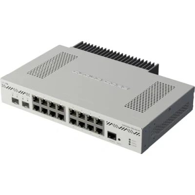 Immagine di Mikrotik CCR2004 16G 2S+PC Cloud Core Router, 16x Gigabit Ethernet Ports, 2X 10G SFP+ Cages