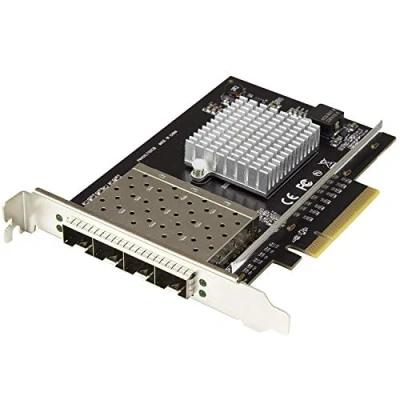 Immagine di StarTech.com Scheda di Rete per Server SFP+ a Quattro Porte PCI Express Chip Intel XL710