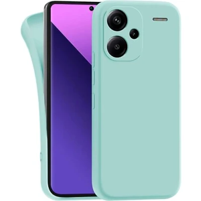 Immagine di MyGadget Cover per Xiaomi Redmi Note 13 Pro Plus 5G Custodia Protettiva in Silicone Morbido Case TPU Flessibile Ultra Protezione Antiurto &amp; Antiscivolo Verde Menta