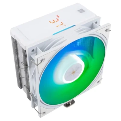 Immagine di Thermalright Assassin X 120R Raffreddatore ad aria digitale ARGB White CPU, velocità 2000 giri/min, 12 cm, silenzioso, per CPU AM4/AM5, Intel LGA1700/1851/115X/1200, raffreddamento PC