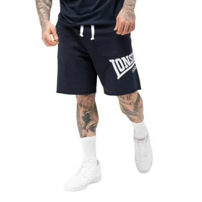 Immagine di Lonsdale Herren Shorts Normale Passform Polbathic Pantaloncini, Blu/Bianco, XL Uomo