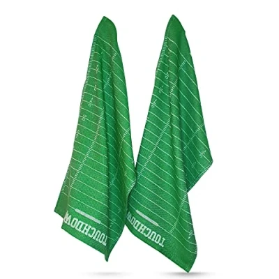 Immagine di 40YARDS Strofinacci da football americano (2 pezzi) in 100% cotone, dimensioni: 65 x 40 cm, 200 g/m2