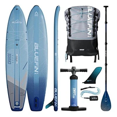 Immagine di Bluefin Cruise Lite SUP Paddleboard, Tavola gonfiabile per adulti, da Stand Up Paddle, Sup, Paddleboarding, 11&#039;4. paddleboard leggero, compatto