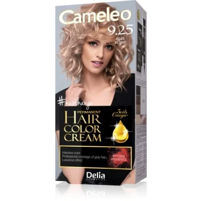 Immagine di Cameleo Omega Plus Tinta per Capelli Biondo Rosato Colore Profondo, Duraturo Colorazione Permanente Protezione i Kit Completo la 50ml