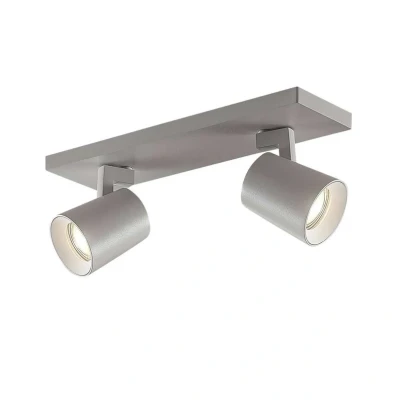 Immagine di Arcchio Faretto &#039;Iavo&#039; dimmerabile (Moderno) colore Bianco, in Metallo ad es. Corridoio (2 luci, GU10) Lampada da incasso, plafoniera, applique