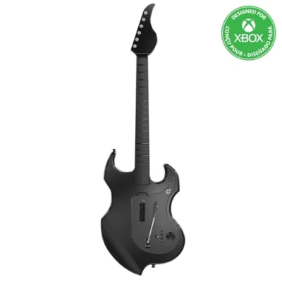 Immagine di PDP Gaming RIFFMASTER Wireless Guitar Controller for Xbox Series XS, One, &amp; Windows 10/11 PC, Black