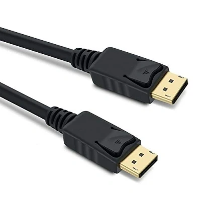 Immagine di PremiumCord Cavo 8K Displayport 1.4 M/M 2 m, a Displayport, 32,4 Gbps, Video 8K@30Hz, 5K@60Hz, 4K@120Hz 2160P, HDCP 2.2, Connettori Placcati Oro, Nero