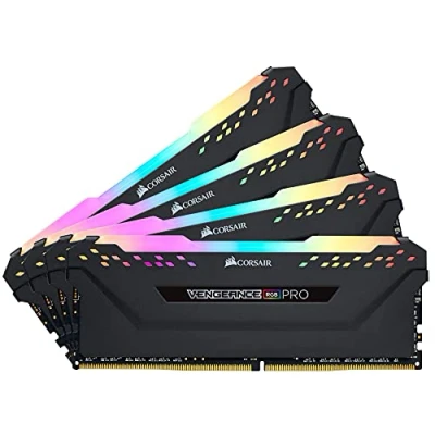 Immagine di Corsair CMW64GX4M4E3200C16 Memoria Server DDR4 64 GB 4 x 16 3200 MHz 288pin DIMM
