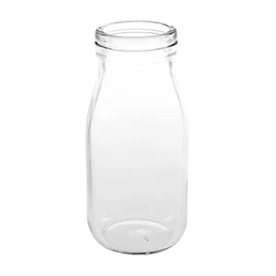 Immagine di 12 x Olympia 198,4 gram mini bottiglie di latte 200 ml in vetro bere ristorante