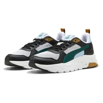 Immagine di PUMA Trinity 2 Lt Run Fun Jr, Scarpe da Ginnastica, Bianco Verde Terrain Nero, 36 EU