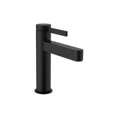 Immagine di hansgrohe Finoris Miscelatore monocomando lavabo 110 con salterello, nero opaco, 76020670