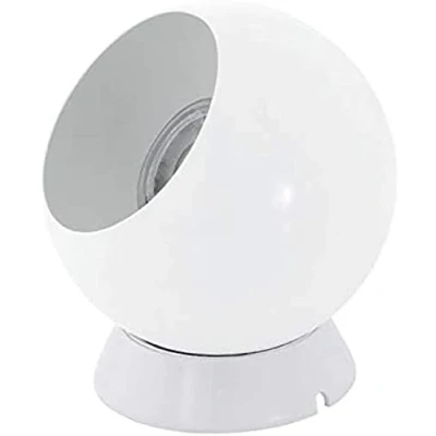Immagine di EGLO Petto 1, lampada a led da tavolo, magnetica parete in metallo, soggiorno colore bianco, con interruttore, inclusa lampadina GU10, bianco caldo